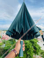 (Olive) ২৪ শিকের প্রিমিয়াম ছাতা - Image 3