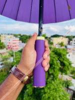 (Purple) ২৪ শিকের প্রিমিয়াম ছাতা - Image 4