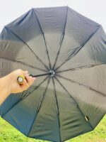 Premium 12 Ribs Umbrella with night Light and PU leather Cover - লাইট সহ প্রিমিয়াম ১২ শিকের ছাতা - Image 5