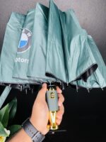 32 Ribs BMW (Olive) Premium Umbrella- ৩২ শিকের বি এম ডাব্লিও ছাতা (অলিভ) - Image 4