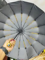 32 Ribs BMW (black) Premium Umbrella- ৩২ শিকের বি এম ডাব্লিও ছাতা (ব্লাক) - Image 5