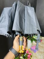 32 Ribs BMW (black) Premium Umbrella- ৩২ শিকের বি এম ডাব্লিও ছাতা (ব্লাক) - Image 3