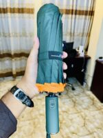 (Olive) Premium Umbrella- 12 Ribs 24 Channel-No BMW Logo