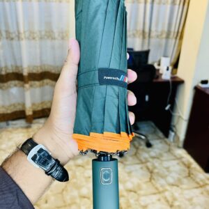 (Olive) Premium Umbrella- 12 Ribs 24 Channel-No BMW Logo