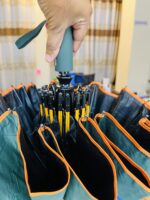 (Olive) Premium Umbrella- 12 Ribs 24 Channel-No BMW Logo - Image 6