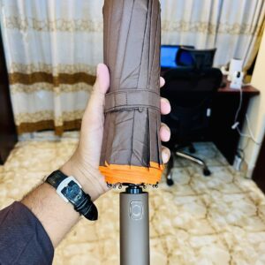 (Coffee) Premium Umbrella- 12 Ribs 24 Channel-No BMW Logo