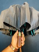 Premium Wooden Finishing Plastic handle Umbrella 12 Ribs 36 Bones Umbrella