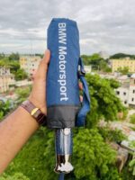 (Blue) BMW Premium Umbrella 16 Ribs- Spot Handle
