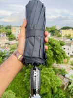 (Black) BMW Premium Umbrella 16 Ribs- Spot Handle - Image 2