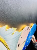 পাখির পালকের ঘড়ি -Premium Bird Feather Clock - Image 3