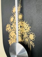 Citisun- Flower Pots Premium wall decor watch – 041 - Image 3