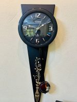 Citisun- Long Funnel Design Premium wall decor watch – 040 (Black) - Image 9